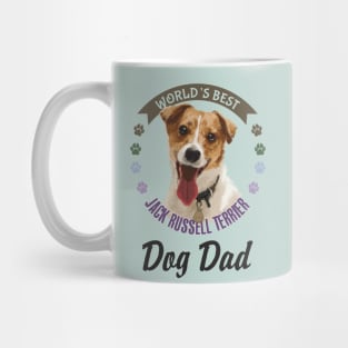 Jack Russell Terrier, World's Best Dog Dad Mug